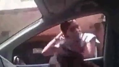 Dick flash while asking for the route