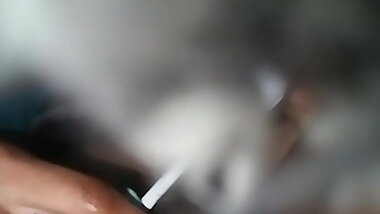 Teen Ebony Vibrates Tight Pussy